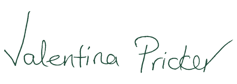 Unterschrift Valentina Pricker